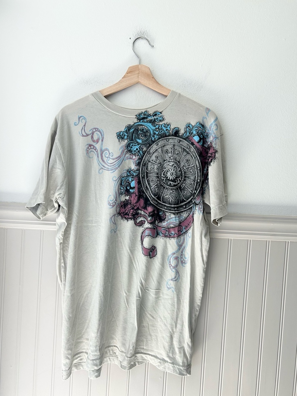 Y2K Don Davinci Large Men’s Short Sleeve Graphic Tee Shirt